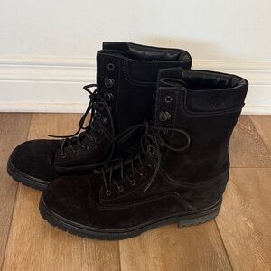 Paul Smith Black Suede Men's Boots